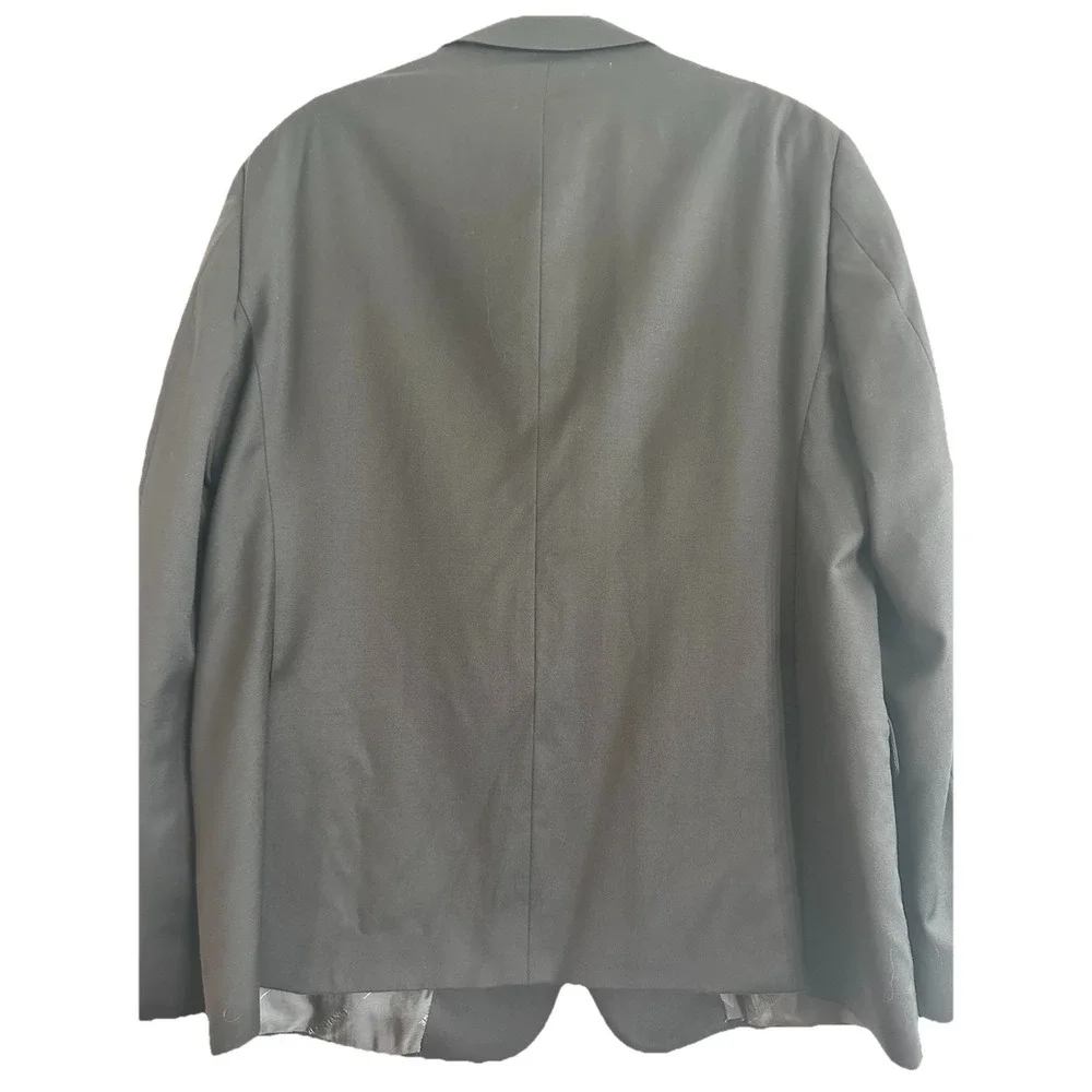 Armani Exchange Mens Two Button Blazer Black Size 46 Regular A|X Jacket